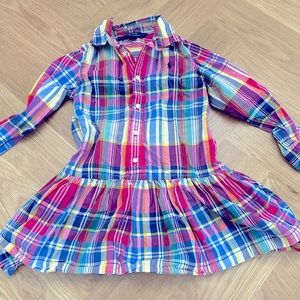 Polo Madras Shirtdress